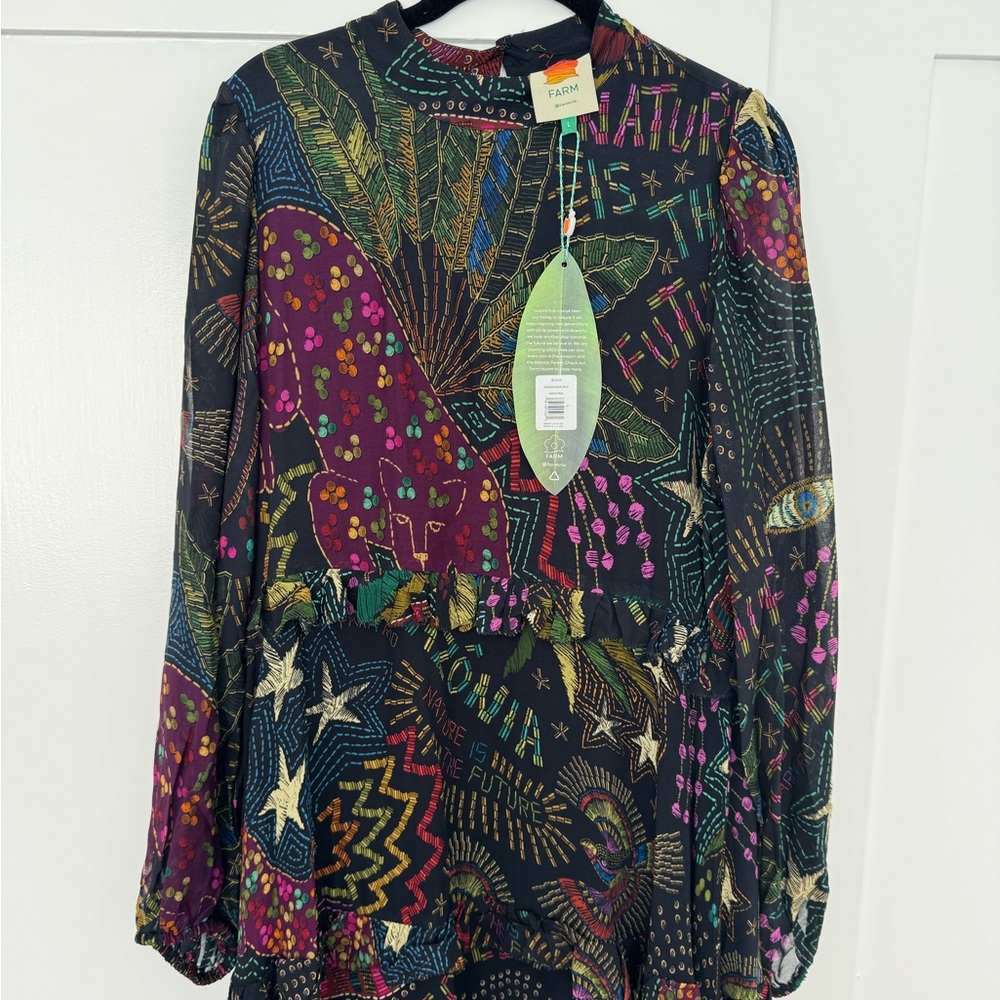 FARM Rio Amazonia Maxi Dress NWT size L